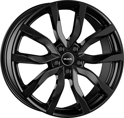 Mak KOLN 8x18 5x112 ET 48 Dia 57.1 Gloss Black