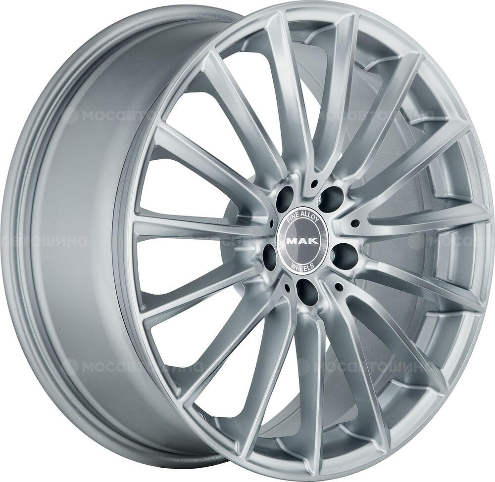 Mak Komet 8x18 5x112 ET 33 Dia 66.6 silver