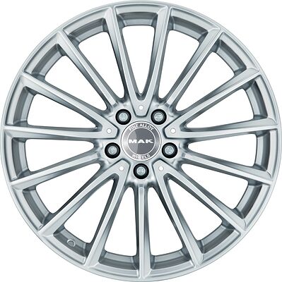 Mak Komet 8x19 5x112 ET 33 Dia 66.6 silver