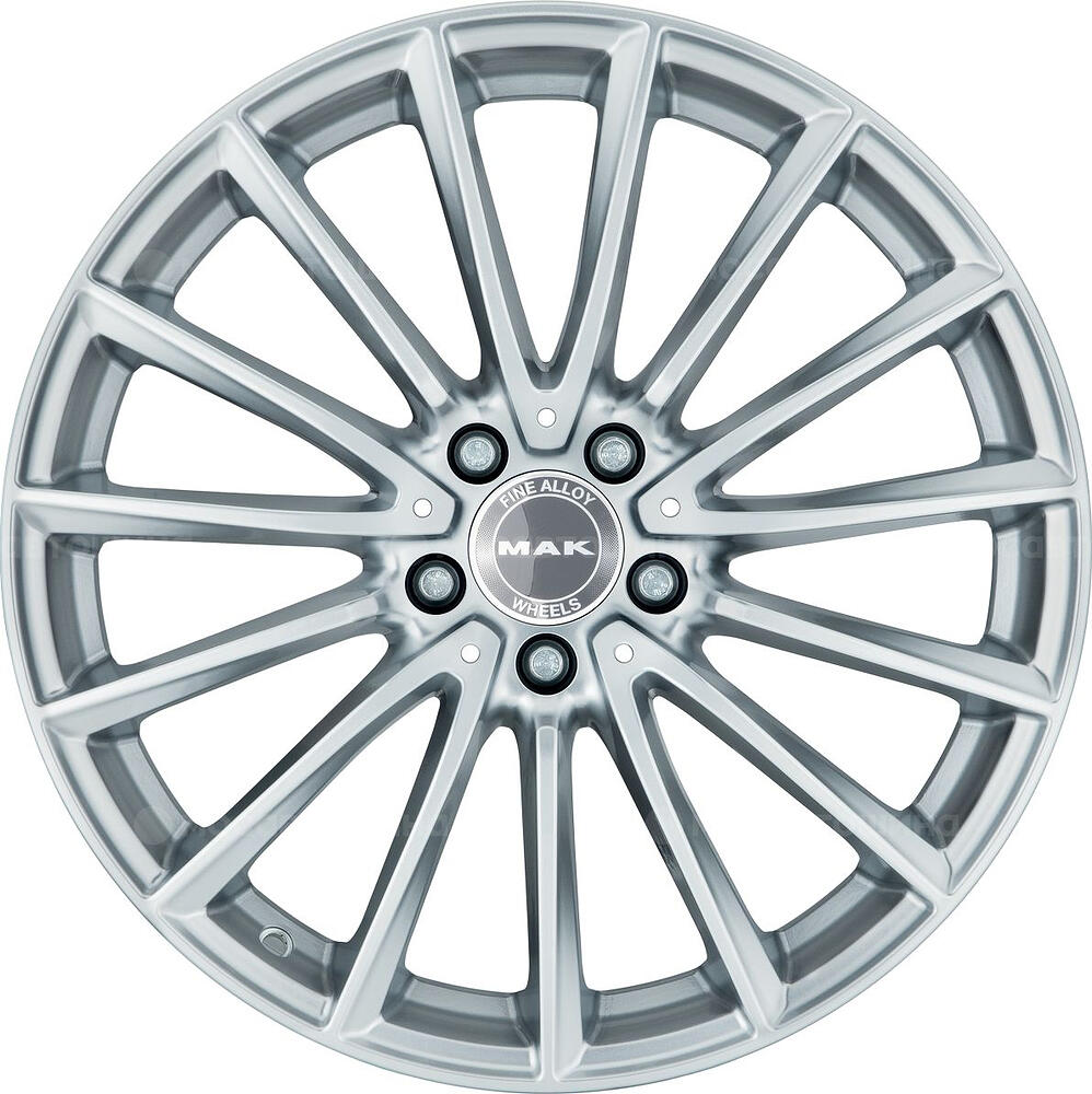 Mak Komet 8x18 5x112 ET 33 Dia 66.6 silver