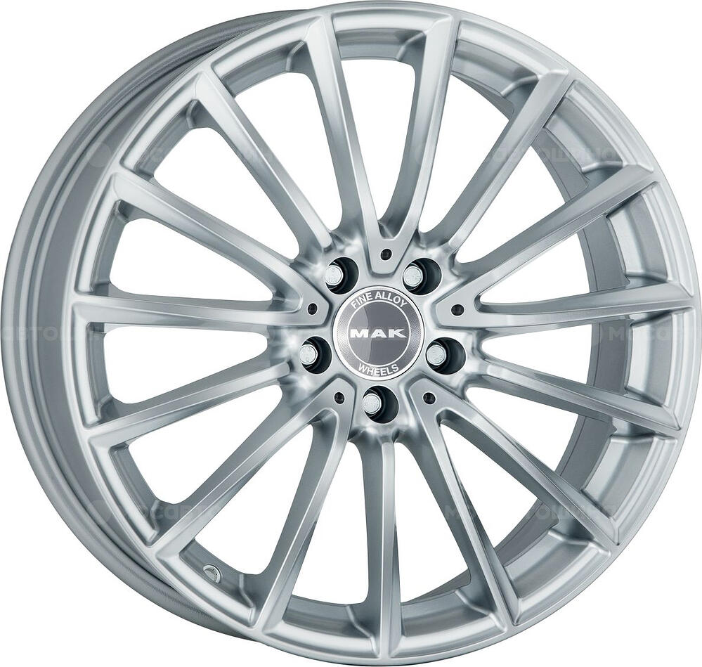 Mak Komet 8x18 5x112 ET 33 Dia 66.6 silver