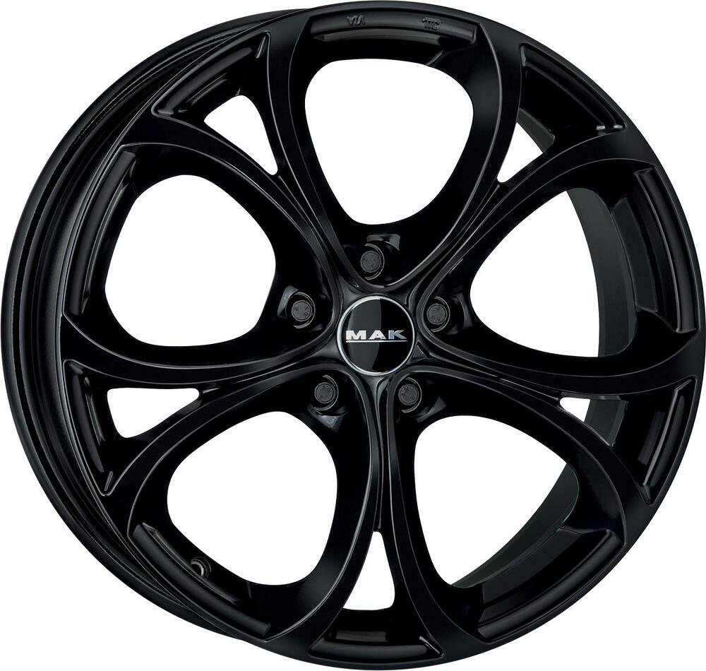 Mak Lario 9x18 5x110 ET 44 Dia 65.1 Gloss Black