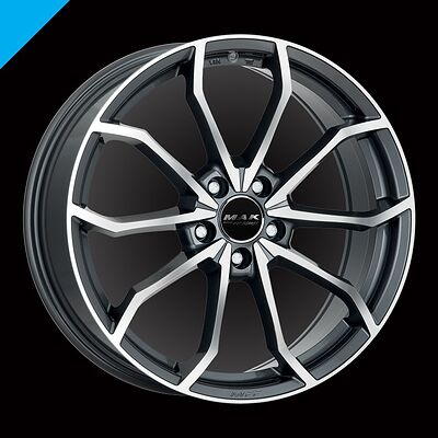 Mak Lowe-FF 7x17 5x100 ET 46 Dia 57.1 Mirror