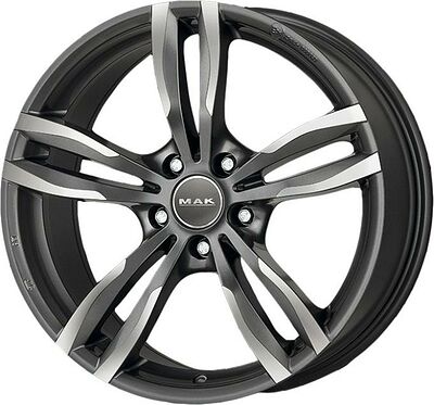 Mak Luft 8x19 5x120 ET 37 Dia 72.6 Gunmetal