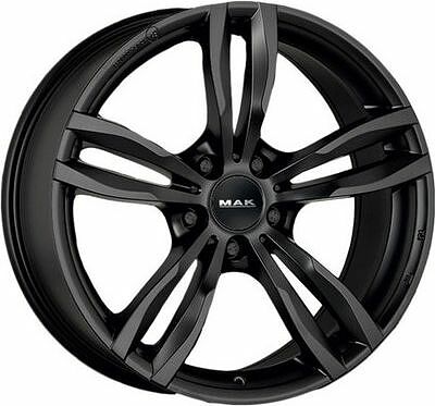 Mak Luft 8x17 5x120 ET 34 Dia 72 Matt Black