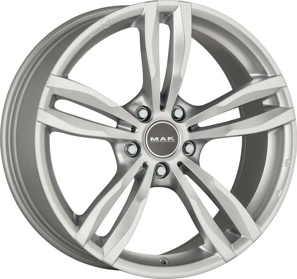 Mak Luft 8x18 5x120 ET 52 Dia 72.6 silver
