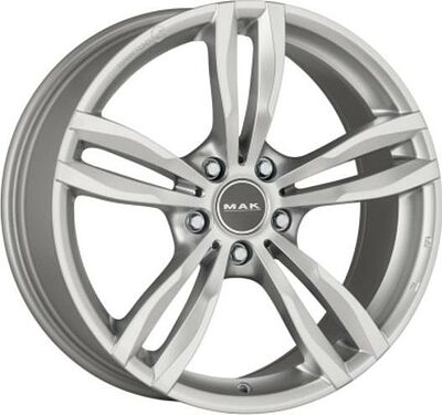 Mak Luft W 7.5x17 5x112 ET 52 Dia 66.6 silver