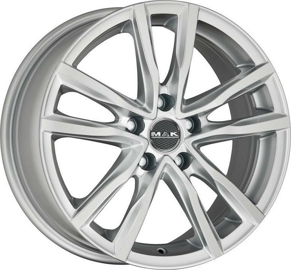 Mak Milano 8x18 5x108 ET 45 Dia 63.4 silver