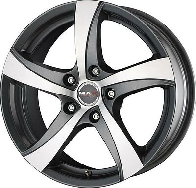 Mak Mistral 8x17 5x100 ET 35 Dia 72 Gunmetal