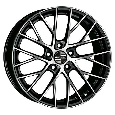 Mak Monaco 8.5x19 5x112 ET 46 Dia 57.1 Black Mirror