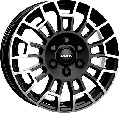 Mak Nomad 2 7.5x18 6x139.7 ET 30 Dia 100.1 Black Mirror