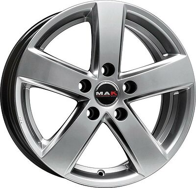 Mak Nova 7x17 5x114.3 ET 41 Dia 67.1 Silver
