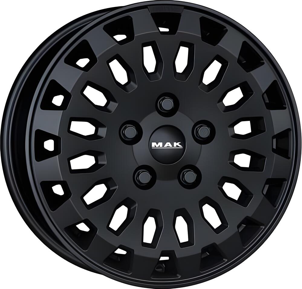 Mak Overland 6.5x16 5x112 ET 50 Dia 76 Mat Black