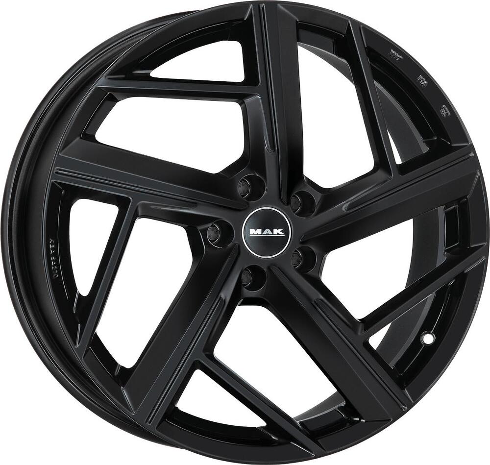 Mak Qvattro 8.5x21 5x112 ET 38 Dia 57.1 Gloss Black
