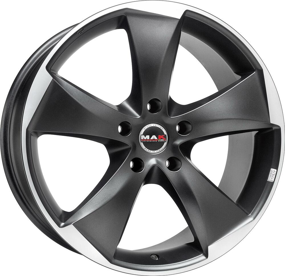 Mak Raptor 5 8x18 5x112 ET 42 Dia 76 Graphite - Mirror