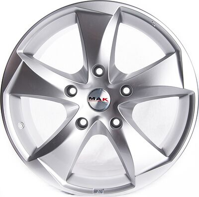Mak Raptor 5 9x18 5x150 ET 48 Dia 110.2 HYPER SILVER