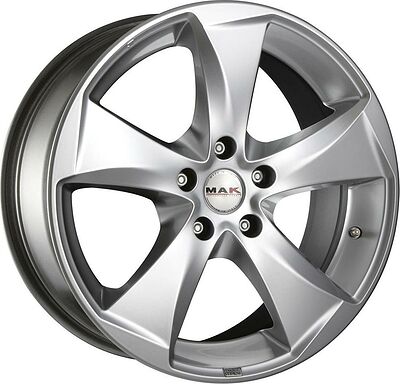 Mak Raptor 5 8x18 5x108 ET 45 Dia 63.4 Hyper Silver Mirror