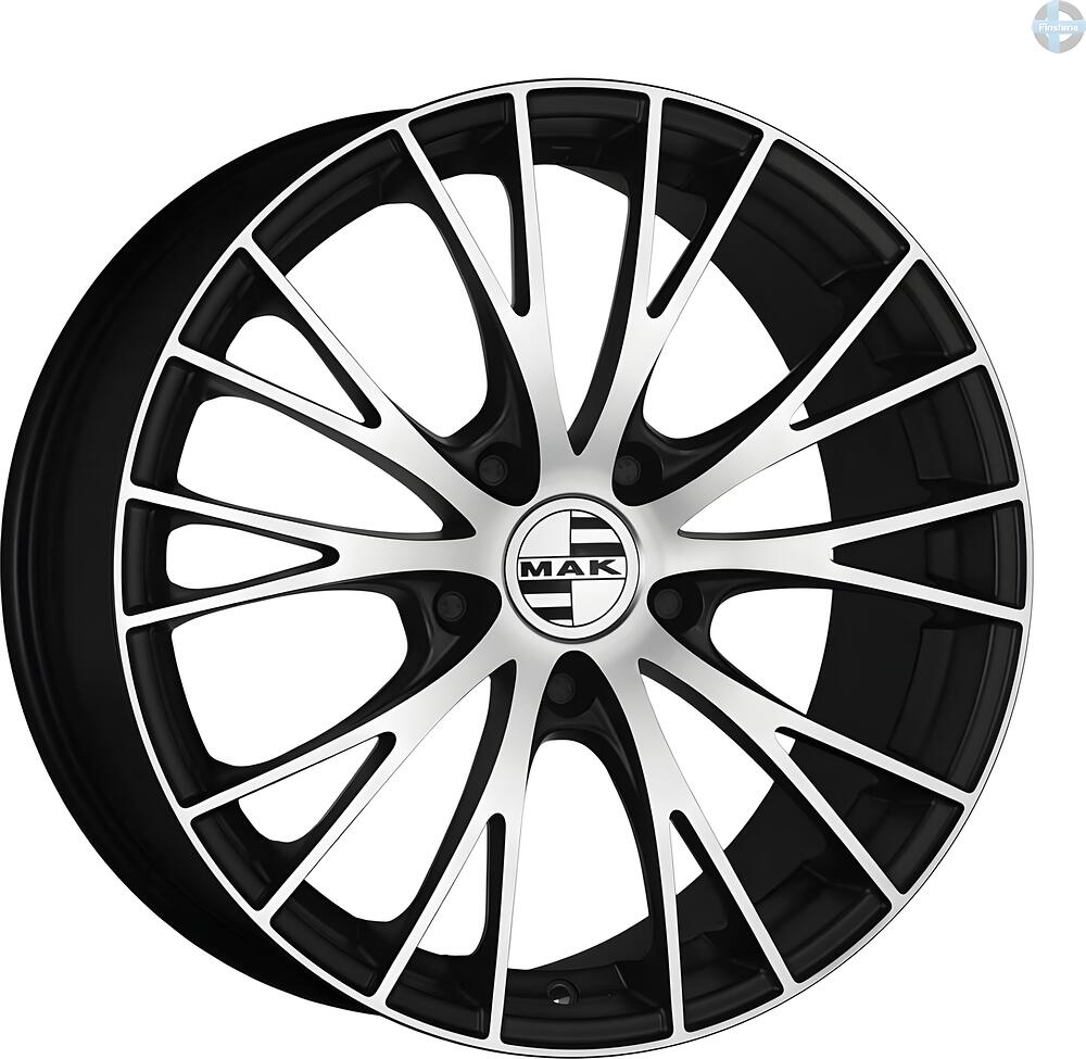Mak Rennen 9x20 5x130 ET 57 Dia 71.6 Ice Black