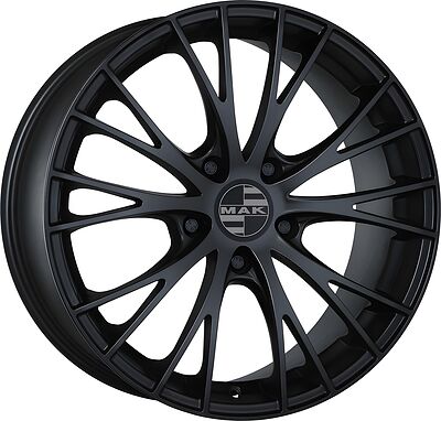 Mak Rennen 9x20 5x130 ET 57 Dia 71.6 Mat Black