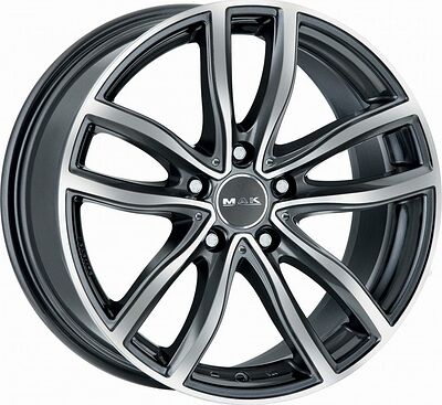 Mak Sarthe 8x18 5x112 ET 39 Dia 66.45 Gunmetal
