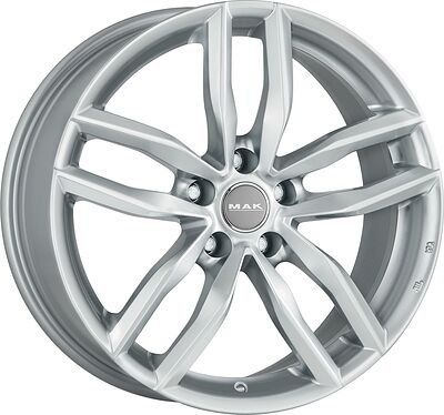Mak Sarthe 8x19 5x112 ET 42 Dia 66 Silver