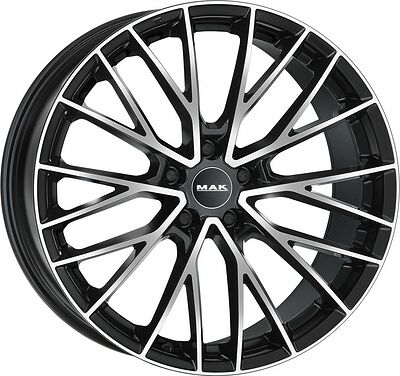 Mak Speciale-D 10x21 5x120 ET 42 Dia 72.6 Black Mirror