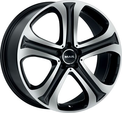 Mak Spitze 9.5x20 5x112 ET 35 Dia 66.6 Mirror