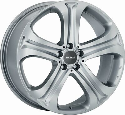 Mak Spitze 8.5x20 5x112 ET 35 Dia 66.6 Silver