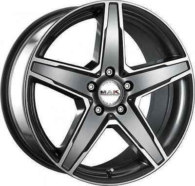 Mak Stern 7x17 5x112 ET 45 Dia 66.6 Gunmetal