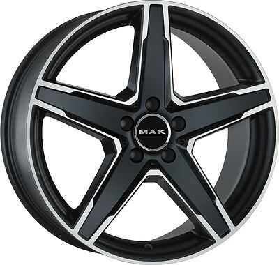 Mak Stern 7x16 5x112 ET 45 Dia 66 Ice Black