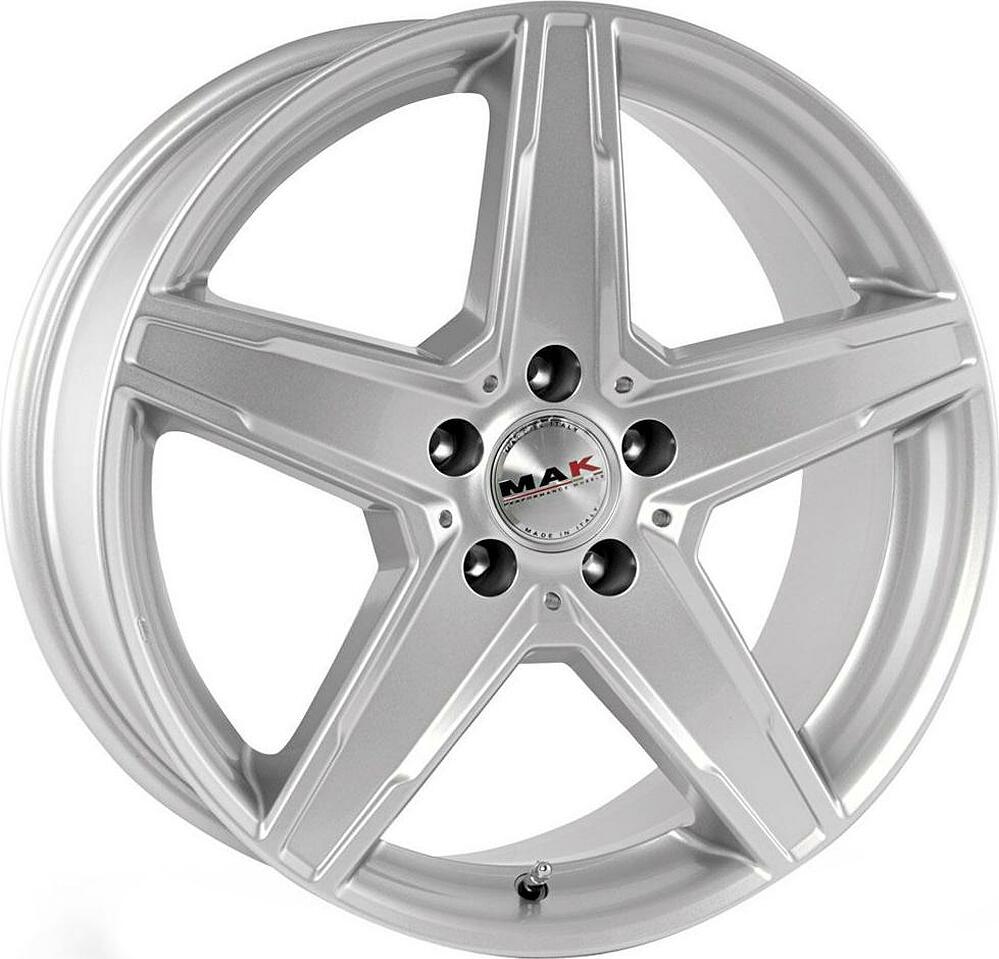 Mak Stern 7x16 5x112 ET 45 Dia 66 Silver