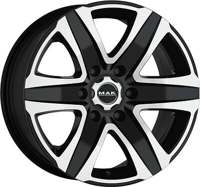 Mak Stone 4x4 T 8x16 5x127 ET 35 Dia 71.6 Black mirror