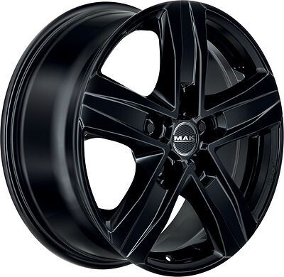 Mak Stone 5 6.5x16 5x118 ET 65 Dia 71.1 Gloss Black