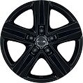 Mak Stone 5 6.5x16 5x118 ET 65 Dia 71.1 Gloss Black