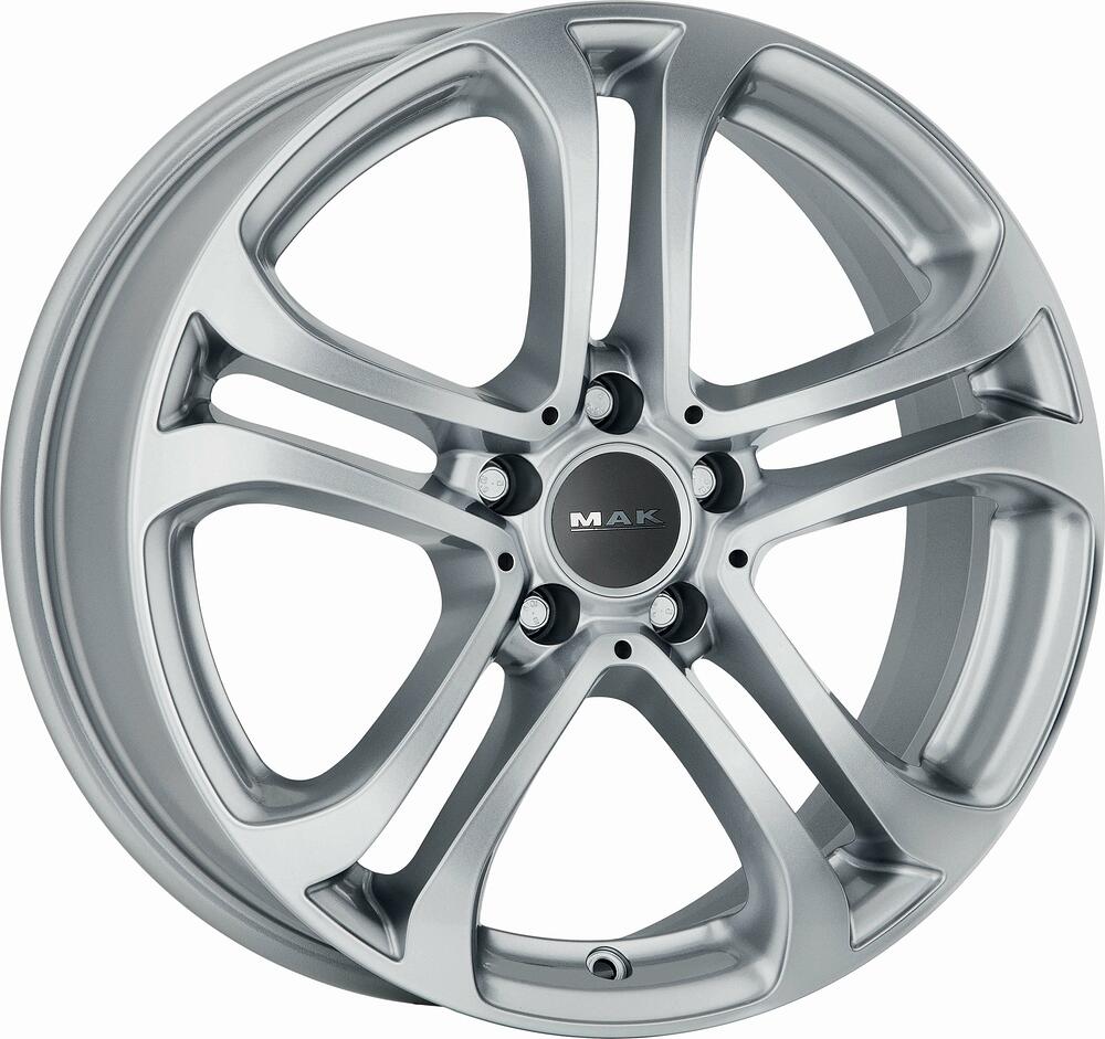 Mak Stuttgart 8x19 5x112 ET 45 Dia 66.6 Silver