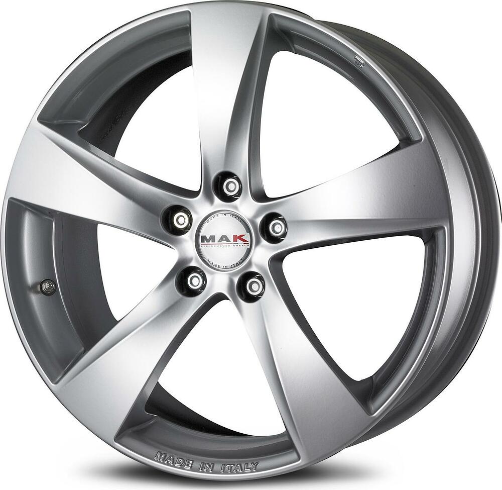 Mak Tornado 7x16 5x108 ET 50 Dia 63.4 HYPER SILVER