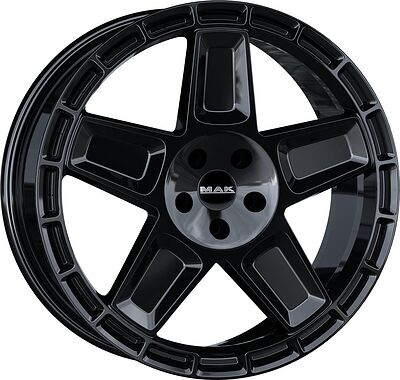 Mak Trek 9x20 5x114.3 ET 40 Dia 76 Gloss Black