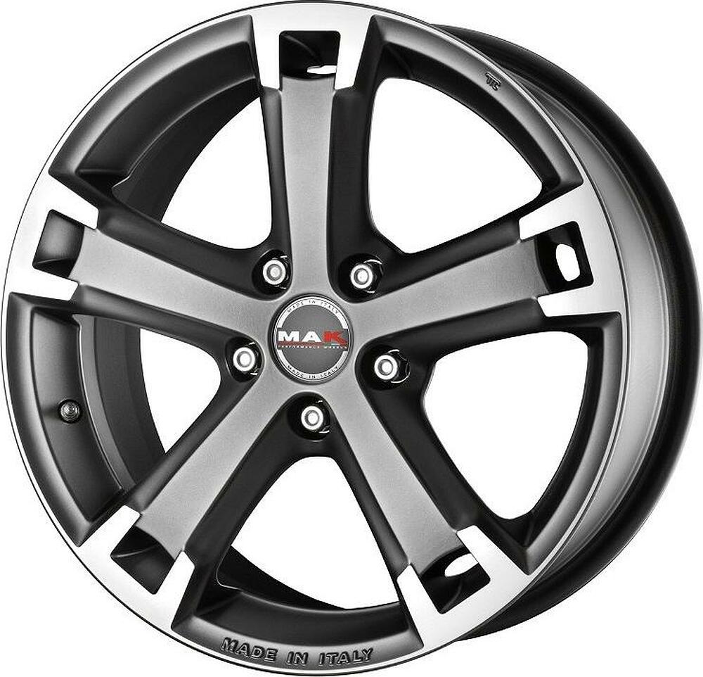 Mak Unique 7x16 4x100 ET 40 Dia 72 bright shadow
