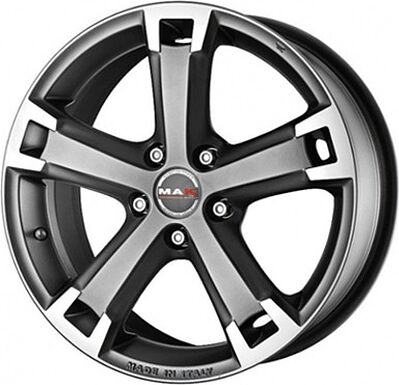 Mak Unique 7x16 4x100 ET 40 Dia 72 ICE BRIGHT SHADOW