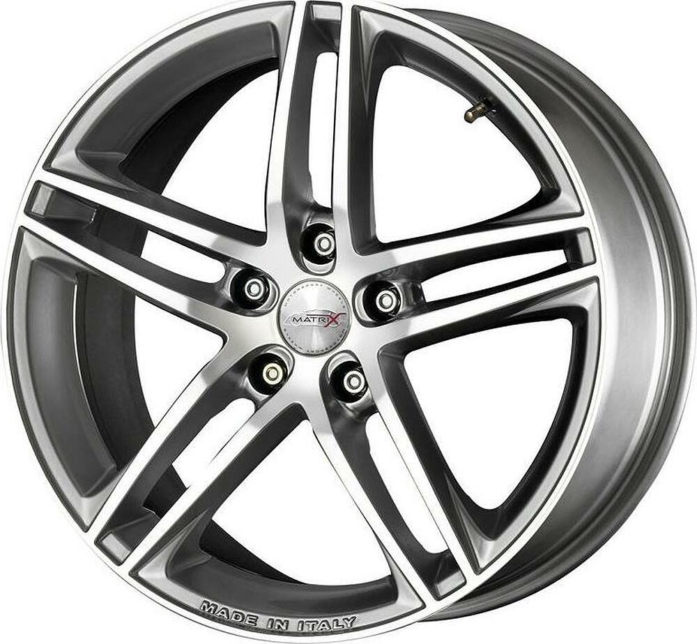 Mak Variante 8x17 5x112 ET 30 Dia 76 Hyper Silver