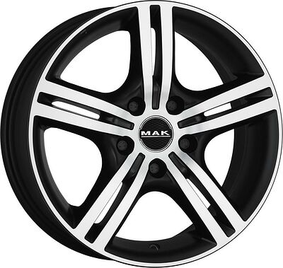 Mak Veloce Italia 7x17 5x100 ET 48 Dia 56 Ice Black