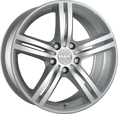 Mak Veloce Italia 7.5x17 5x112 ET 42 Dia 76 silver