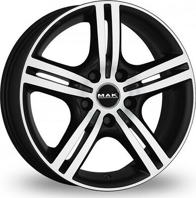 Mak Veloce Light 6.5x16 5x100 ET 48 Dia 56.1 Ice Black