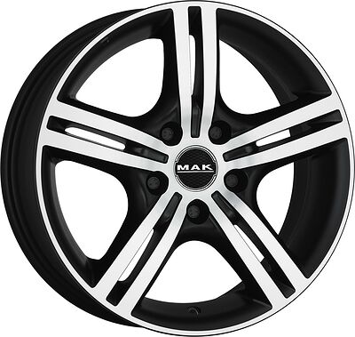 Mak Velocity 7.5x17 5x112 ET 42 Dia 76 Ice Black