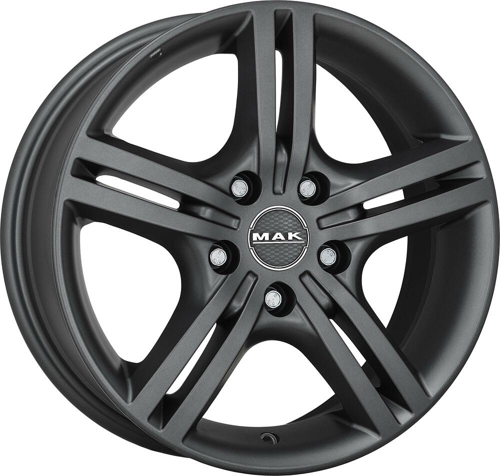 Mak Velocity Light 6.5x16 5x105 ET 39 Dia 56.6 Mat Titan