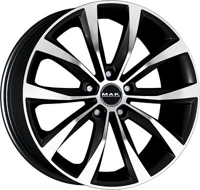 Mak Wolf 7.5x17 5x114.3 ET 48 Dia 76 Black