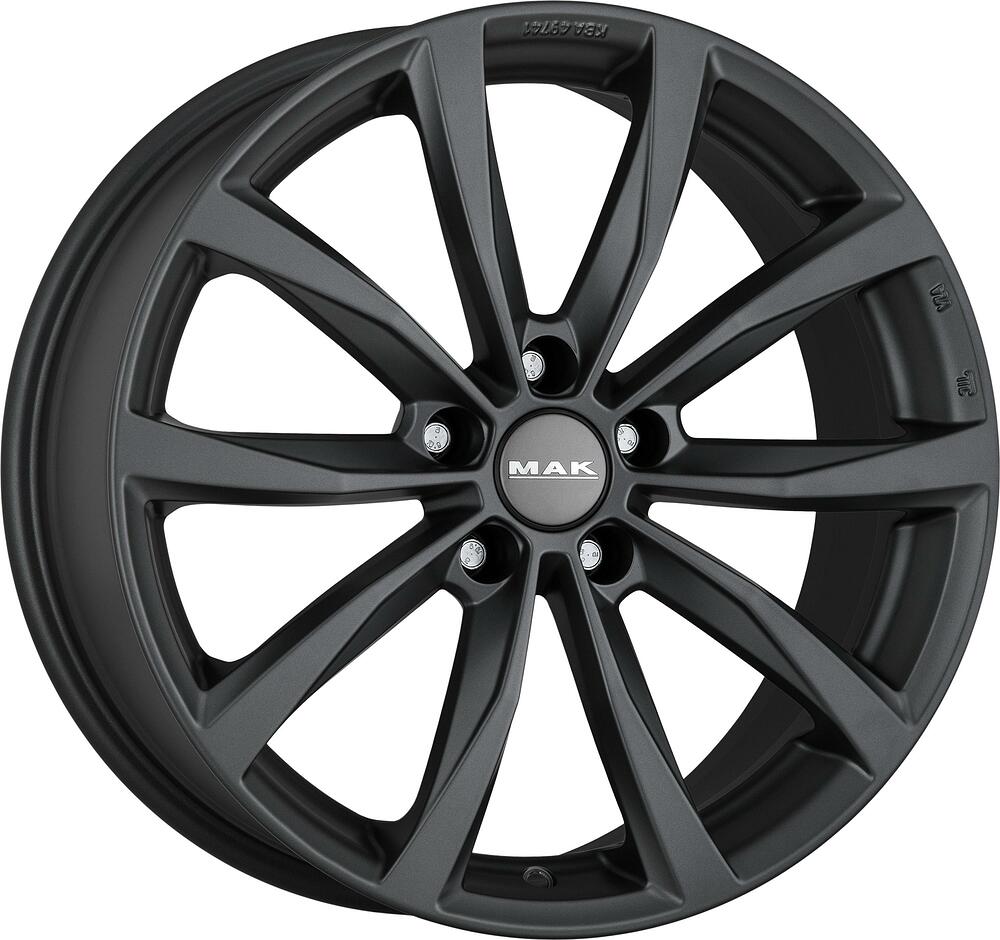 Mak Wolf 6.5x16 5x112 ET 42 Dia 57.1 Matt Titan