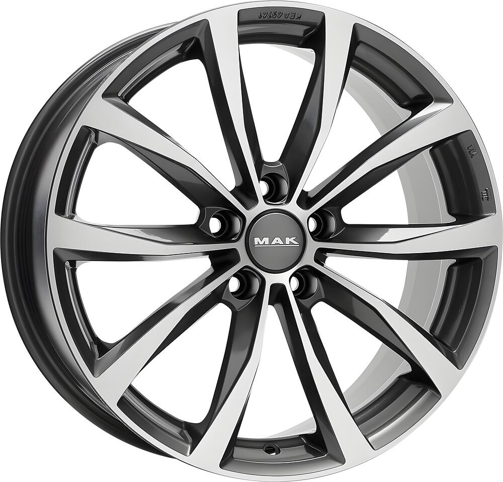 Mak Wolf 7.5x17 5x112 ET 30 Dia 76 Mirror