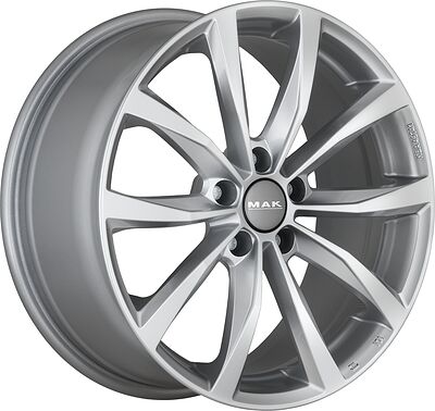 Mak Wolf 6.5x16 5x112 ET 42 Dia 57.1 silver