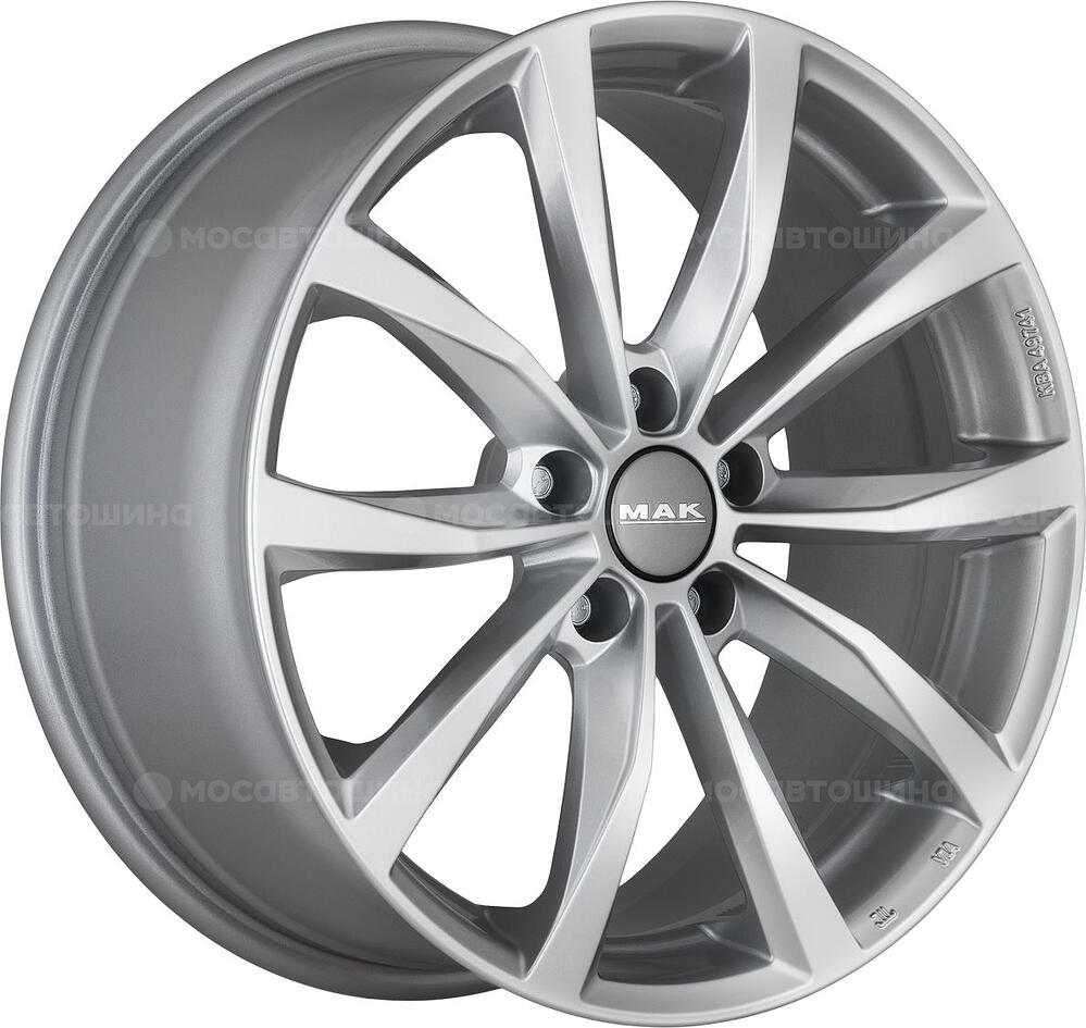 Mak Wolf 7x17 5x110 ET 41 Dia 65.1 silver